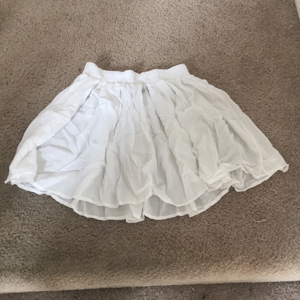 White Brandy Melville Skirt